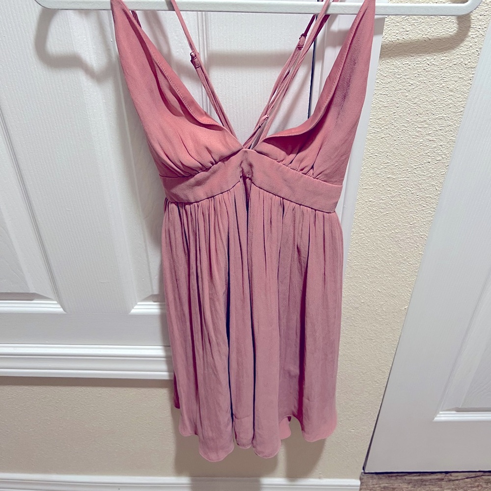 Pink Sexy Cocktail Dress